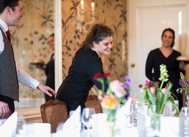 Diner in de Tuinkamer, Huize Molenaar