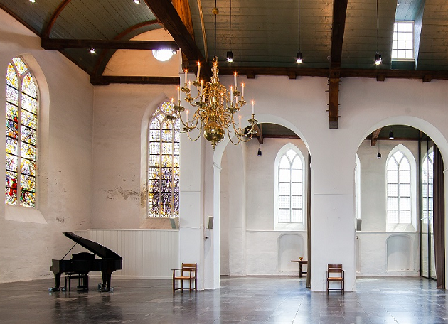 Kerkzaal Geertekerk zijaanzicht