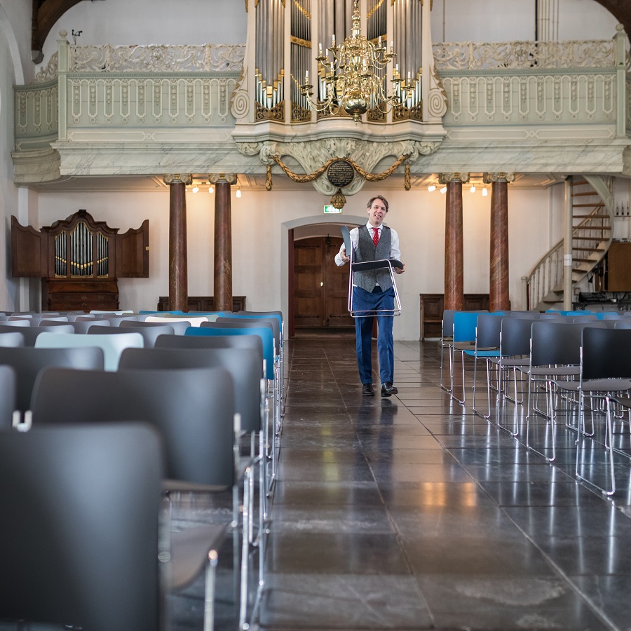 Geertekerk Paul zicht op orgel