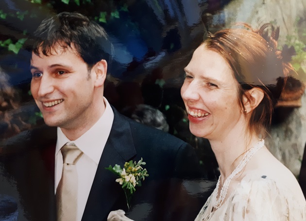 Huwelijk van Ellen Fwerda en Stef Börger 22 juni 2002 in Huize Molenaar