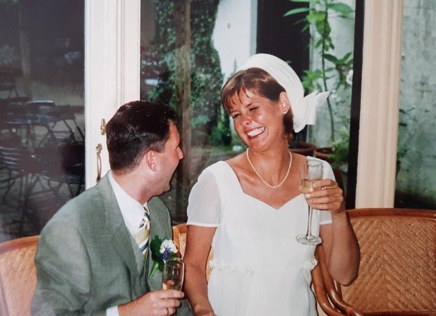 Bruiloft Guus & Anja Strooband 23 juni 1997